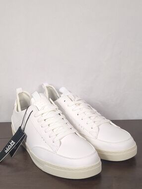 Madden NYC Markk White Court Sneakers